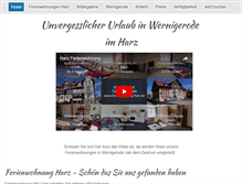 Tablet Screenshot of ferienwohnung-harz.de